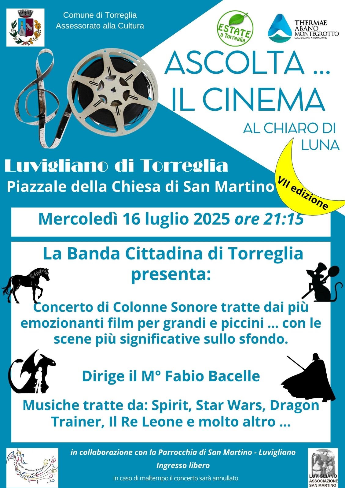 nuova data Ascolta il Cinema