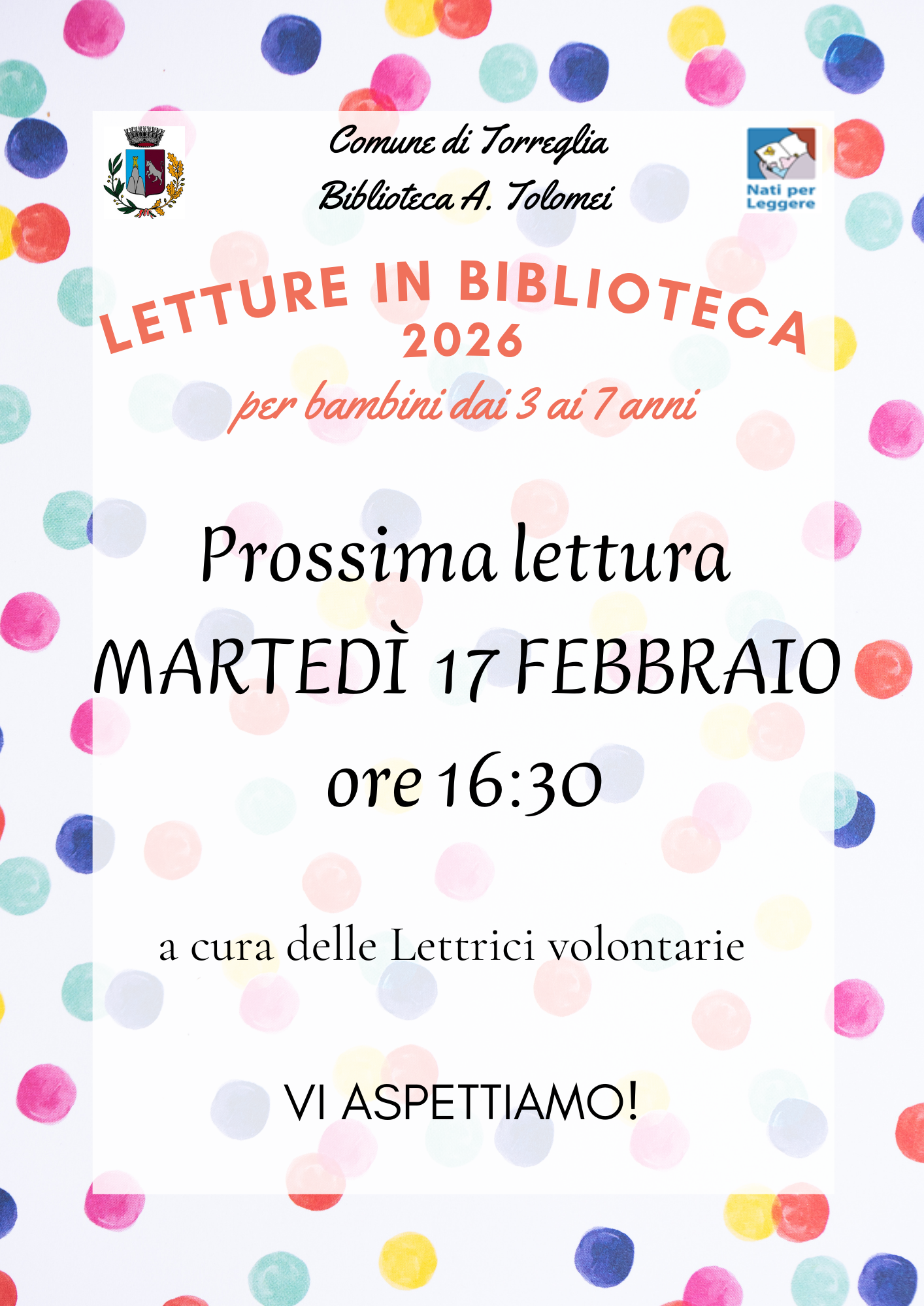 Prossima lettura 17.2.2026