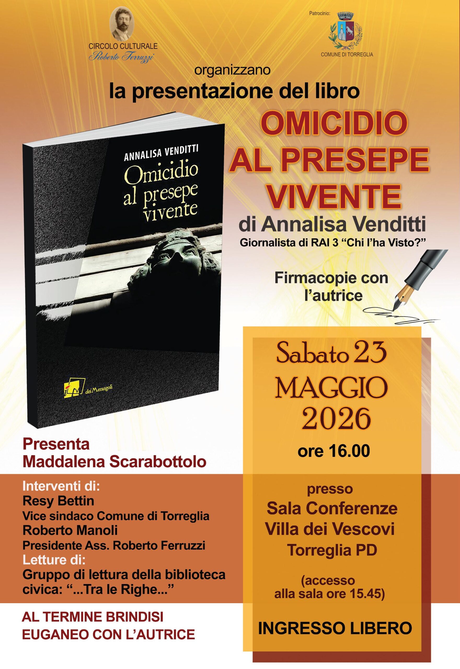 Locandina Omicio al presepe Vivente