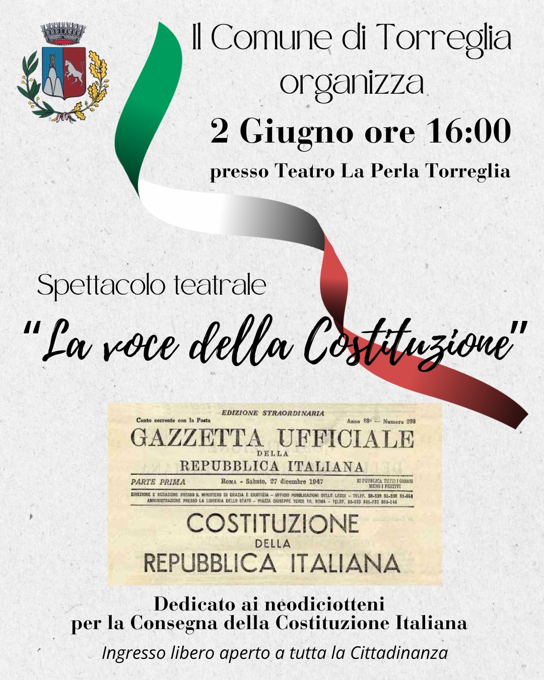 Spettacolo teatrale 2.6.2026